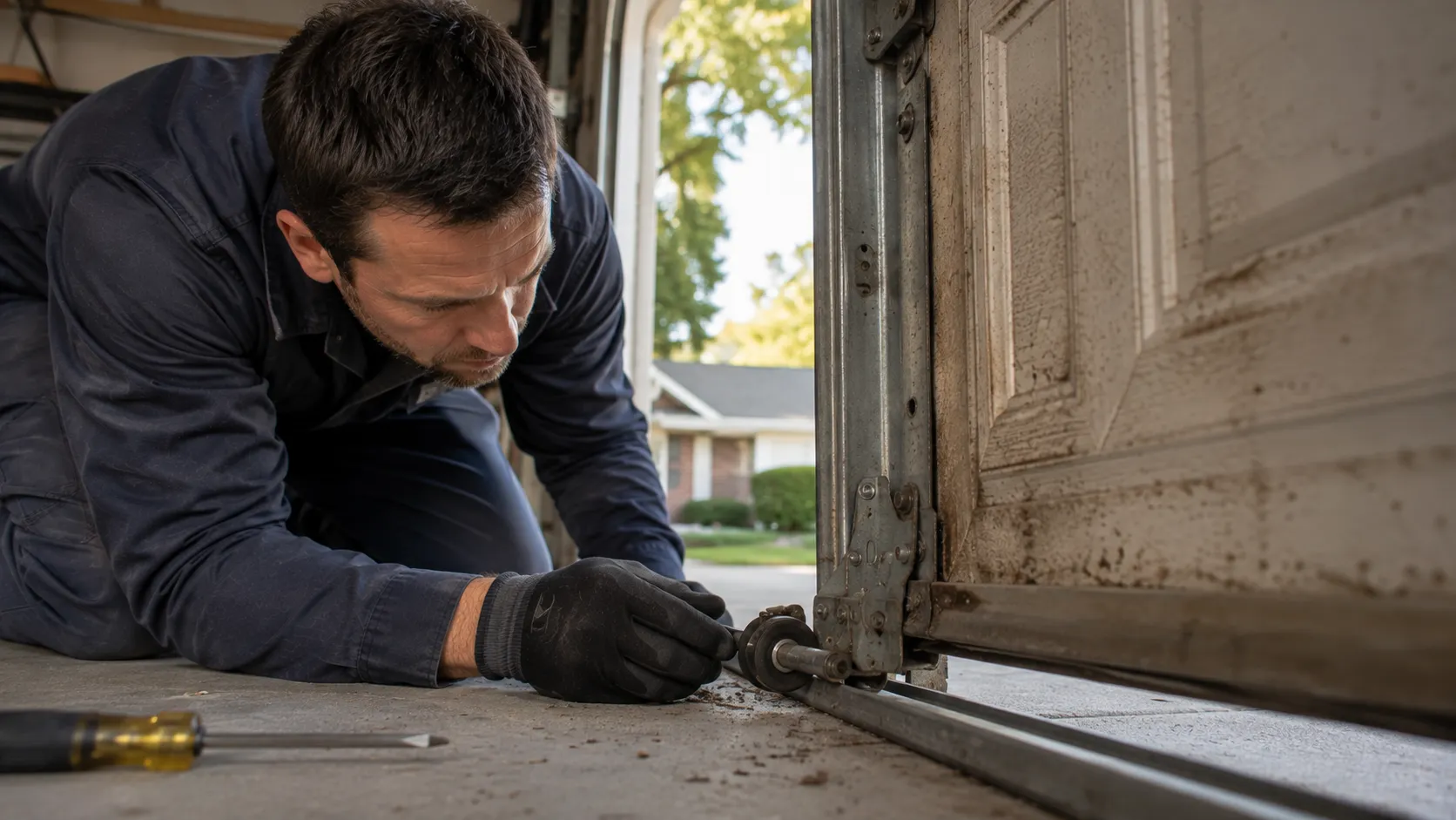 Is Your Williamsburg Garage Door Worth Fixing, or Time to Replace?